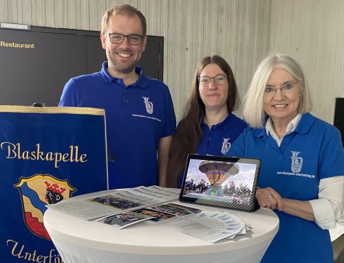 Die Blaskapelle beim Neubürgerempfang