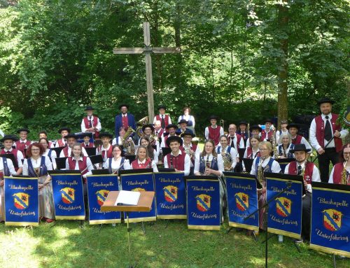 Gelungene Serenade der Blaskapelle