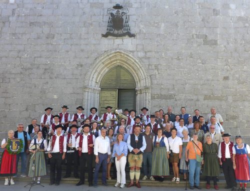 Die Blaskapelle zu Besuch in Tarcento