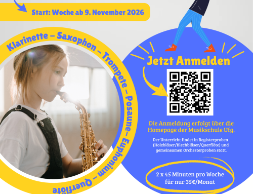 Jedes Orchester beginnt mit dem ersten Ton